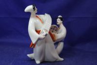 Лот: 20527563. Фото: 2. Фарфоровая статуэтка Русский танец... Антиквариат