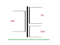 Лот: 20066468. Фото: 3. Трансформатор силовой 220V / 15V... Красноярск