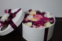 Лот: 6757921. Фото: 2. FlowerBox Цветочная коробка Коробка... Цветы, букеты