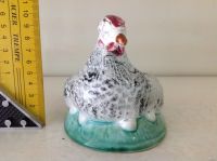 Лот: 16271001. Фото: 2. Статуэтка фигурка крышка маслёнка... Антиквариат