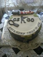 Лот: 6884347. Фото: 3. торт CS GO. Продукты
