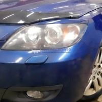 Лот: 15040133. Фото: 2. Реснички "короткие" на фары Mazda... Автохимия, масла, тюнинг