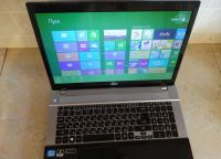 Лот: 10014693. Фото: 2. Игровой Ноутбук Acer Aspire V3-771G-53216G50Makk... Компьютеры, ноутбуки, планшеты