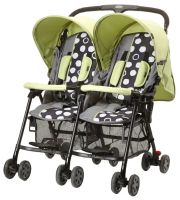 Лот: 9181970. Фото: 3. Коляска-трость для двойни Geoby. Дети растут