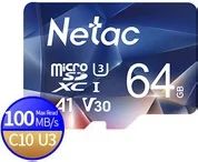 Лот: 15859617. Фото: 2. Micro SD 64GB U3 Class 100 MB... Носители информации