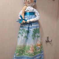 Лот: 12596035. Фото: 2. Кукла-пакетница4. Ручная работа