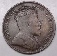 Лот: 1539919. Фото: 2. Джерси. 1/12 шиллинга 1909г. Патина... Монеты