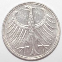 Лот: 3856319. Фото: 2. 5 марок 1971 год. Германия (ФРГ... Монеты