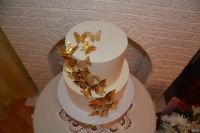 Лот: 18254440. Фото: 4. ТорТ с Золотыми Бабочками . Красноярск
