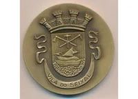 Лот: 6932876. Фото: 2. Португалия 1982 г Медаль Vila... Значки, медали, жетоны