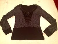 Лот: 7864507. Фото: 3. Трикотажная блуза с атласным жабо... Одежда, обувь, галантерея