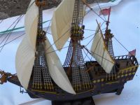 Лот: 2769858. Фото: 3. модель парусника(повторные торги... Коллекционирование, моделизм