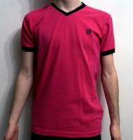 Лот: 4380228. Фото: 2. [D] T-shirt (Розовая Футболка). Мужская одежда