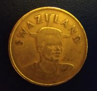 Лот: 19525182. Фото: 2. Свазиленд (Эсватини) 5 эмалангени... Монеты