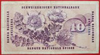 Лот: 1598335. Фото: 2. (№909) 10 франков 1955 (Швейцария... Банкноты