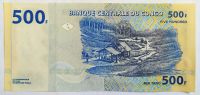 Лот: 23608595. Фото: 2. Конго 500 франков 2002 ПРЕСС. Банкноты