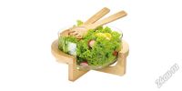 Лот: 5572495. Фото: 2. Салатница с приборами Tescoma... Посуда, кухонная утварь