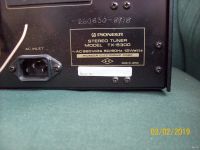 Лот: 13132797. Фото: 3. Винтажный тюнер "Pioneer stereo... Бытовая техника