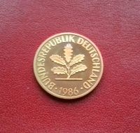 Лот: 16685695. Фото: 2. 2 пфеннига 1986 года. ФРГ (F -... Монеты