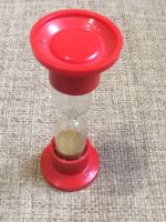 Лот: 16401762. Фото: 3. Песочные часы, красный цвет. Домашний быт