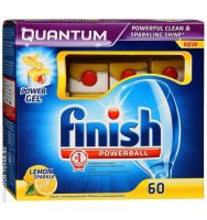 Лот: 6324562. Фото: 3. Таблетки Finish Quantum (лимон... Домашний быт