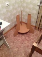 Лот: 9855742. Фото: 5. Стол угловой уже разобран