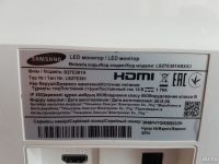 Лот: 9275508. Фото: 4. Монитор Samsung S27E391H, белый. Красноярск
