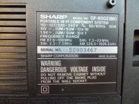 Лот: 11239667. Фото: 2. Sharp GF-800Z (BK). Аудиотехника