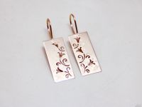 Лот: 12872319. Фото: 2. ЗОЛОТЫЕ СЕРЬГИ 2,94 ГРАММ. Ювелирные изделия, бижутерия, часы