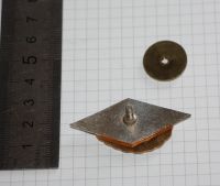 Лот: 25742668. Фото: 4. Знак, ромб, ПАМУ. Подольское артиллерийско-минометное... Красноярск