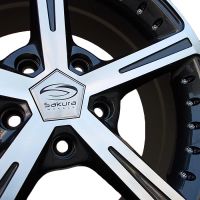 Лот: 4117716. Фото: 3. Комплект Sakura Wheels R416 5... Авто, мото, водный транспорт