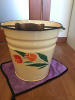 Лот: 21776255. Фото: 5. Ведро эмалированное СССР