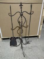 Лот: 15990762. Фото: 4. Набор каминный (кочерга, совок... Красноярск