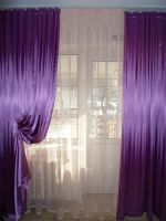 Лот: 4349406. Фото: 3. Тюль розовая детская. Домашний быт