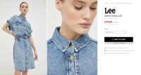 Лот: 24380989. Фото: 9. Джинсовое платье Lee Rider Shirtdress...