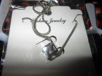 Лот: 7786334. Фото: 4. новая подвеска кубическая с камнем...