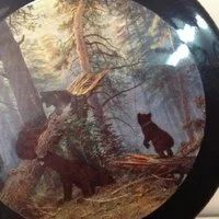 Лот: 10442336. Фото: 2. Шкатулка три медвежонка карболит... Антиквариат