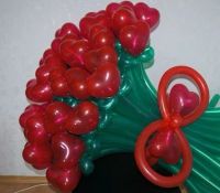 Лот: 3629266. Фото: 2. Цветы из воздушных шаров. Сувениры, подарки