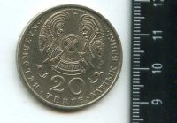 Лот: 16868378. Фото: 2. (№6949) Казахстан 20 Тенге 1996... Монеты