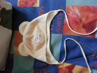 Лот: 5494503. Фото: 2. Шапка х/б двойная для лялечки. Одежда и аксессуары