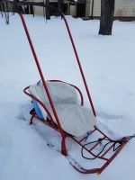Лот: 10679916. Фото: 3. санки + сидушка из искусственного... Дети растут