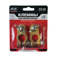 Лот: 20584835. Фото: 3. Клеммы АКБ AVS BTK-05E (EURO). Авто, мото, водный транспорт