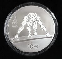 Лот: 7786187. Фото: 2. Эстония 10 евро 2016г = Олимпиада... Монеты