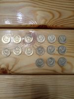 Лот: 25802062. Фото: 2. 10 копеек. 15 шт одним лотом!. Монеты