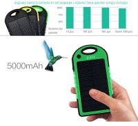 Лот: 5818842. Фото: 8. Solar Power Bank 5000 мАч с фонариком...