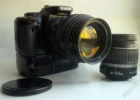 Лот: 2502177. Фото: 2. Canon EOS 400D Kit + Гелиос 40-2. Фотокамеры