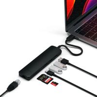 Лот: 21765611. Фото: 8. USB-хаб Satechi Slim Aluminum...