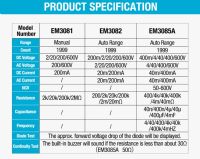 Лот: 18982524. Фото: 3. Цифровой мультиметр EM3085A. Красноярск