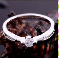 Лот: 3703852. Фото: 3. кольцо 16 размер Белое золото... Красноярск