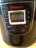Лот: 11247600. Фото: 3. Мультиварка скороварка Sakura... Бытовая техника